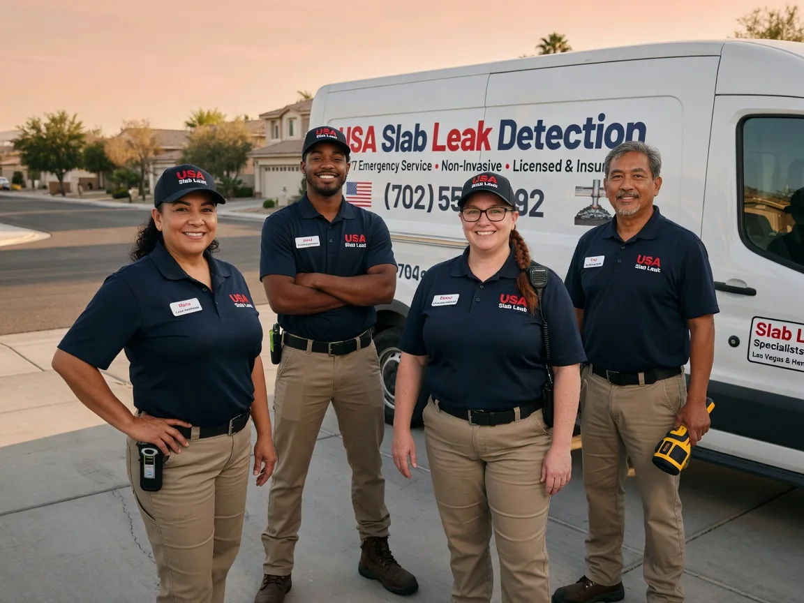 Slab Leak Repair company in Cecil, WI